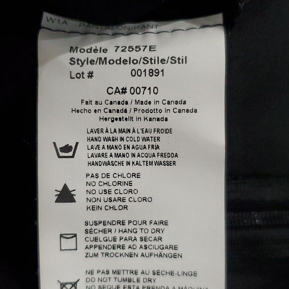 Joseph Ribkoff Straight Leg Pants in Black Size 4 - Picture 9 of 12